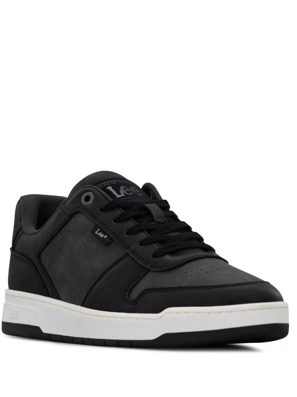 Lee Men’s Black Sneakers with White Midsole